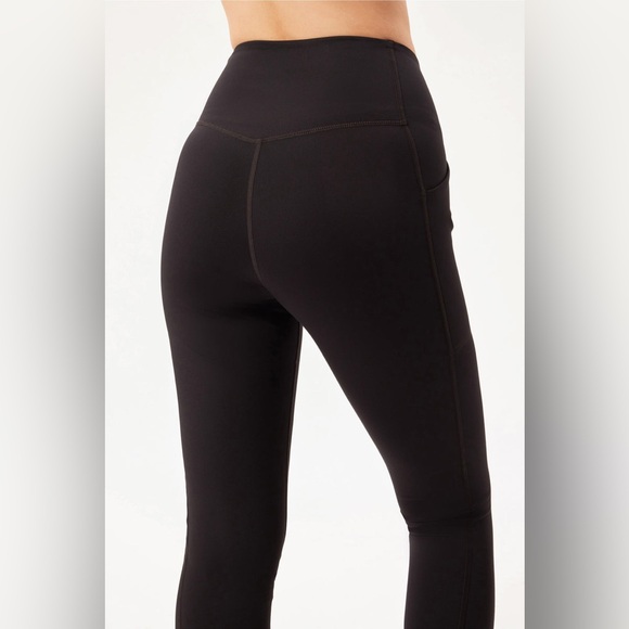 Black Pocket Legging Girlfriend Collective - New Without Tags - Picture 3 of 6